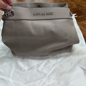 Michael kors gray purse